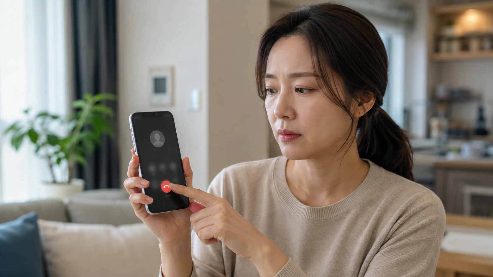 개인회생 면책 후 금융 상태를 차분히 확인하는 장면